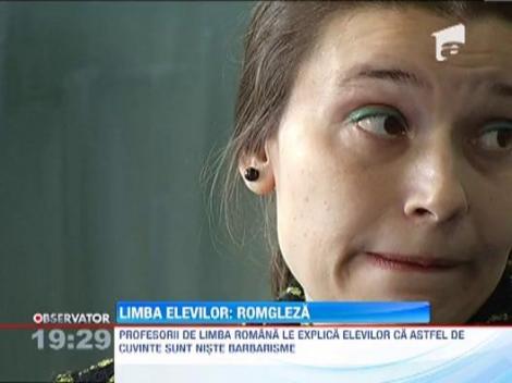 Noua limba a elevilor romani: "romgleza"! Vezi cum ii afecteaza! 