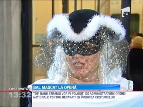 Bal mascat la Opera Nationala din Bucuresti