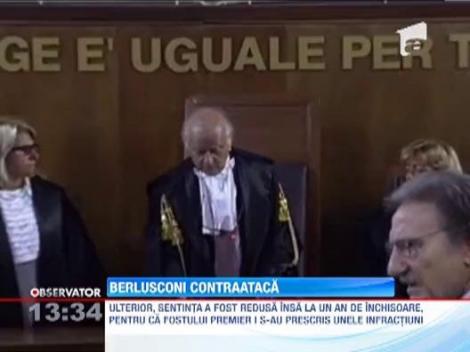Silvio Berlusconi ataca, dupa ce o instanta italiana l-a condamnat la 1 an de inchisoare