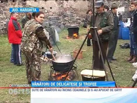 Raiul gurmanzilor: In Harghita are loc "Festivalul vanatorilor", unde se servesc cele mai alese bucate!