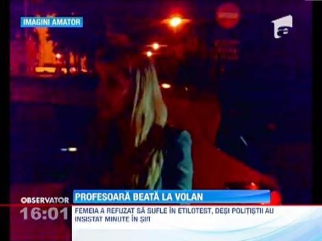 Profesoara prinsa beata la volan