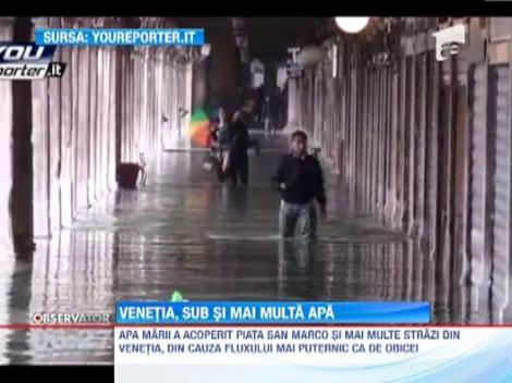 Venetia, acoperita de apa