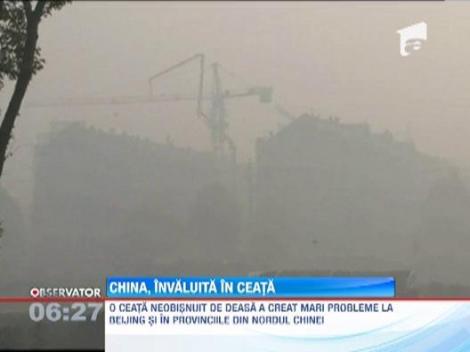 VIDEO! China, invaluita in ceata. Mai multe autostrazi au fost inchise si zeci de zboruri anulate