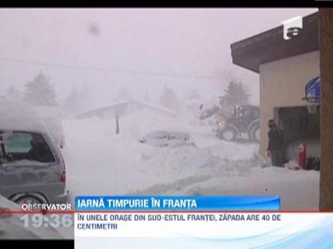 Iarna timpurie in Franta