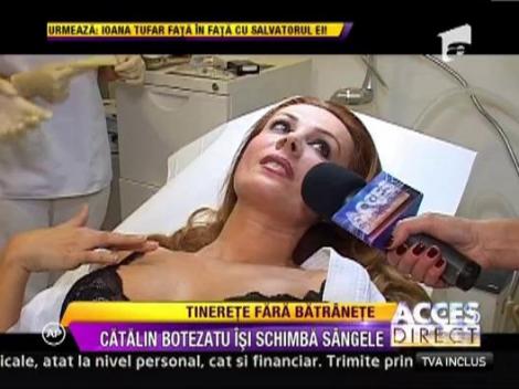 Catalin Botezatu isi schimba sangele pentru a arata mai tanar