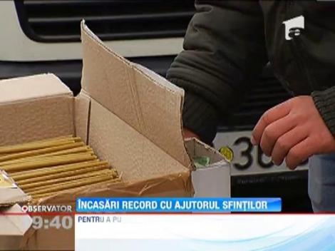 Incasari record la Moastele Sfintilor Dumitru si Nectarie