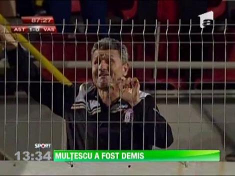 Gheorghe Multescu a fost demis de la Astra!