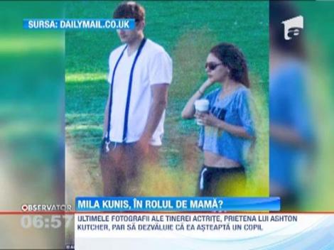 Mila Kunis se pregateste sa joace rolul de mama