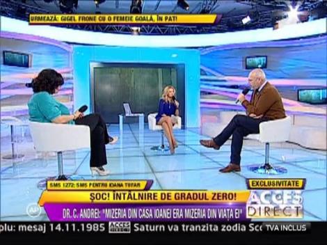 Doctorul Cristian Andrei: "Ioana Tufar este o fata care a fost abandonata. De aici porneste tot"