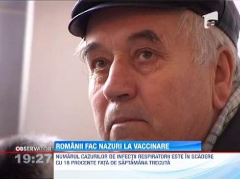 Romanii se feresc sa se vaccineze impotriva gripei