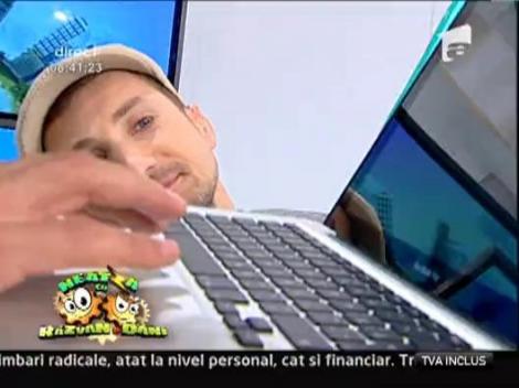 Zeul internetului il rasplateste pe Razvan cu un notebook