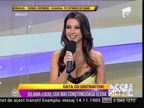 Iuliana Luciu, cea mai constiincioasa eleva