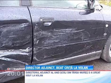 UPDATE / Director adjunct, beat crita la volan