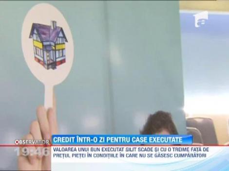 Imprumuturi avantajoase pentru cei care doresc sa-si ia casa de la executari silite