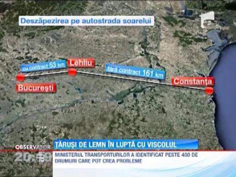 Tarusi de lemn si folie de pastic in lupta cu viscolul