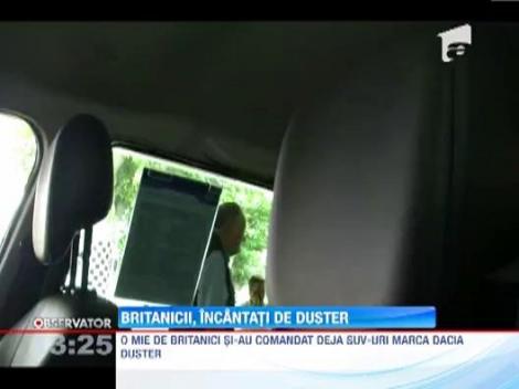 Dacia Duster face furori in Marea Britanie