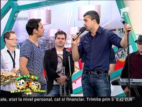 Aurelian Temisan a facut senzatie in platoul "Neatza"