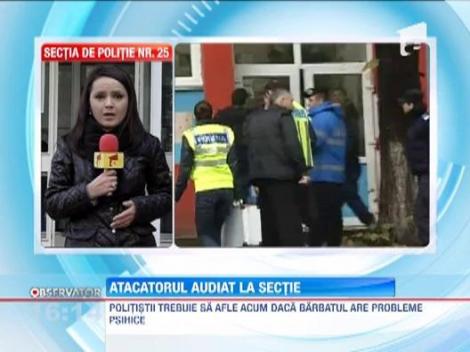 Atacatorul de la oficiu postal din cartierul bucurestean Drumul Taberei sufera de probleme psihice