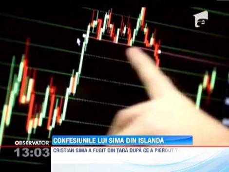 Cristian Sima afirma ca a fugit din Romania de frica politicienilor