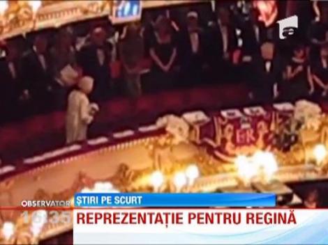 Soprana Angela Gheorghiu a cantat pentru Regina Elisabeta