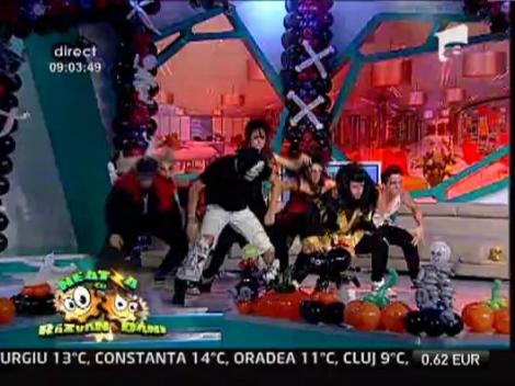 Trupa "Trouble Crew Romania" danseaza la Neatza!