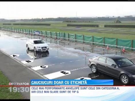 UPDATE / De la 1 noiembrie, anvelopele vor avea etichete similare electrocasnicelor