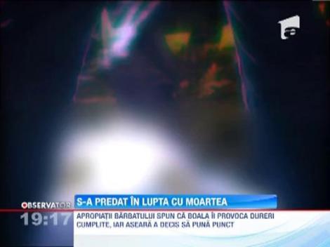 Barbatul gasit cu un cutit infipt in inima s-a sinucis pentru ca era bolnav de cancer