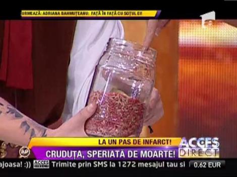 Daniela Crudu, speriata de moarte!