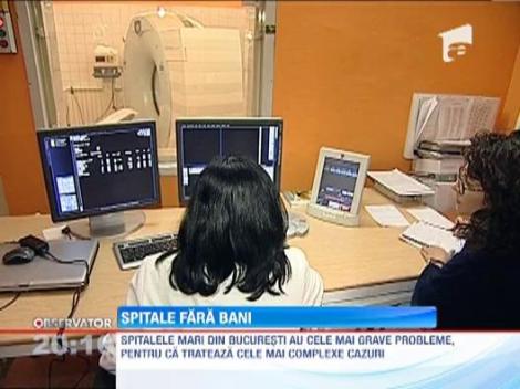 Spitalele mari din Bucuresti au cele mai grave probleme financiare