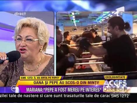 Mariana Zavoranu: "Pepe a fost mereu pe interes"