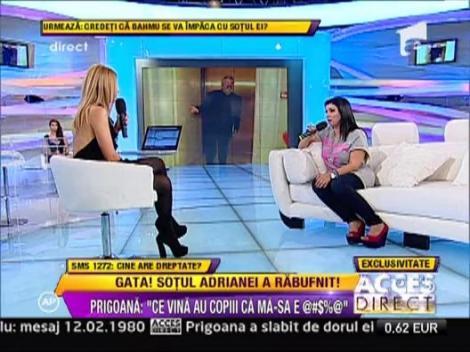 Adriana Bahmuteanu: "Silviu Prigoana isi discrimineaza copiii"