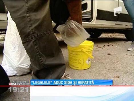 Drogurile legale aduc SIDA si Hepatita C