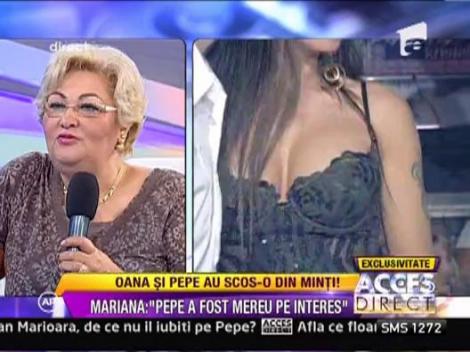 Mariana Zavoranu: "Oana si Pepe nu s-au impacat. Au revenit la o relatie mai civilizata"