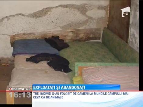UPDATE / Al doilea caz de sclavie in Romania. Exploatati si abandonati de angajatori