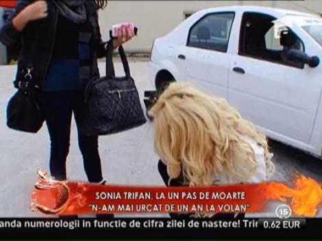 Sonia Trifan, implicata intr-un grav accident rutier