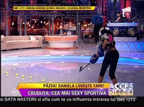 Daniela Crudu, cea mai sexy hocheista