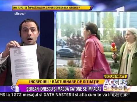 Pavel Bogdan, avocatul Magdei Catone: "Serban si Magda s-au iertat reciproc"