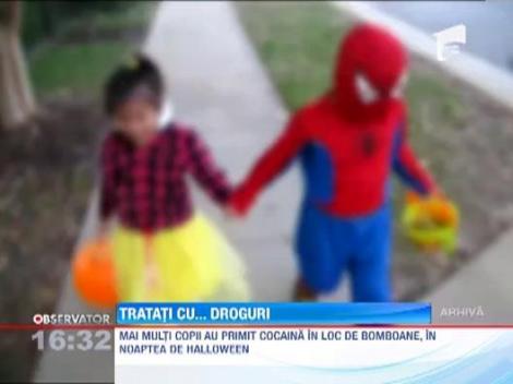 Marea Britanie: Au iesit la colindat de Halloween si au primit cocaina in loc de bomboane