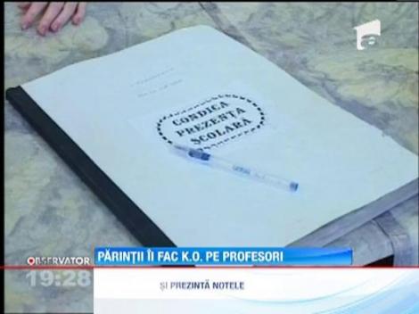 Parintii ii critica pe profesori pentru rezultatele slabe obtinute de elevi 