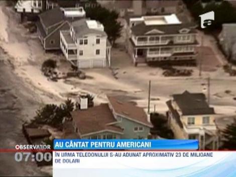 Teledon pentru victimele uraganului Sandy: Bruce Springsteen, Sting si Jon Bon Jovi au cantat pentru a strange bani