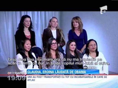 Asistenta medicala Claudia Roman, laudata de Barack Obama! A salvat mai multi bebelusi de la un spital din New York