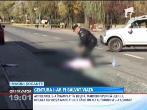 UPDATE! Resita: O fetita de 5 ani si-a pierdut viata in urma unui accident de circulatie