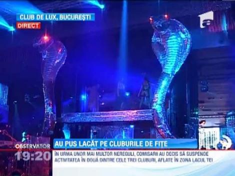 Cele mai renumite cluburi din Capitala, inchise de Garda Financiara