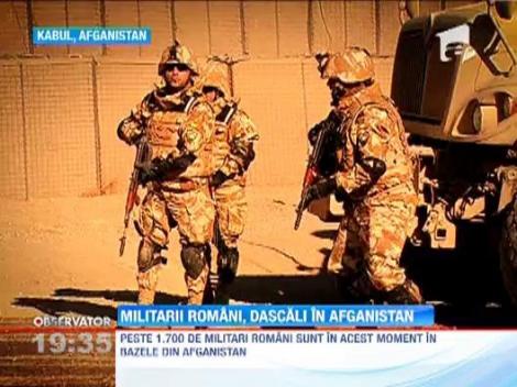 Militarii romani din Afganistan au devenit dascali pentru localnici