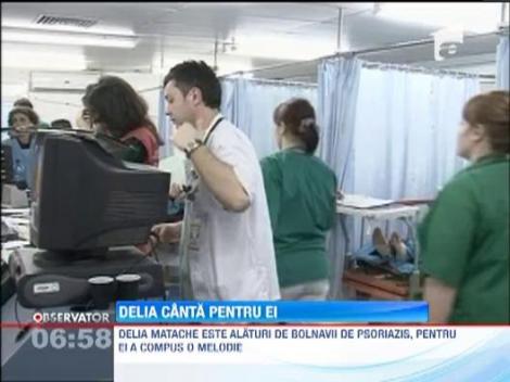 Delia Matache a compus o piesa speciala pentru bolnavii de psoriazis