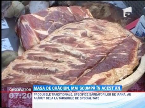 Masa de Craciun, mai scumpa cu 15%
