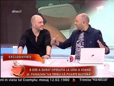 Dr. Panazan, despre Ioana Tufaru: "Va trebui sa poarte bustiera"