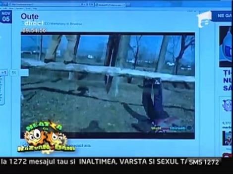 Durere si cazaturi spectaculoase