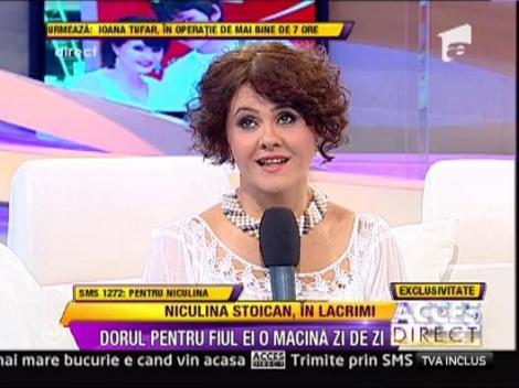 Niculina Stoican: "Regret ca nu am facut doi copii"