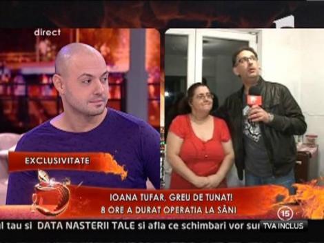 Apartamentul Ioanei Tufaru, in plina renovare